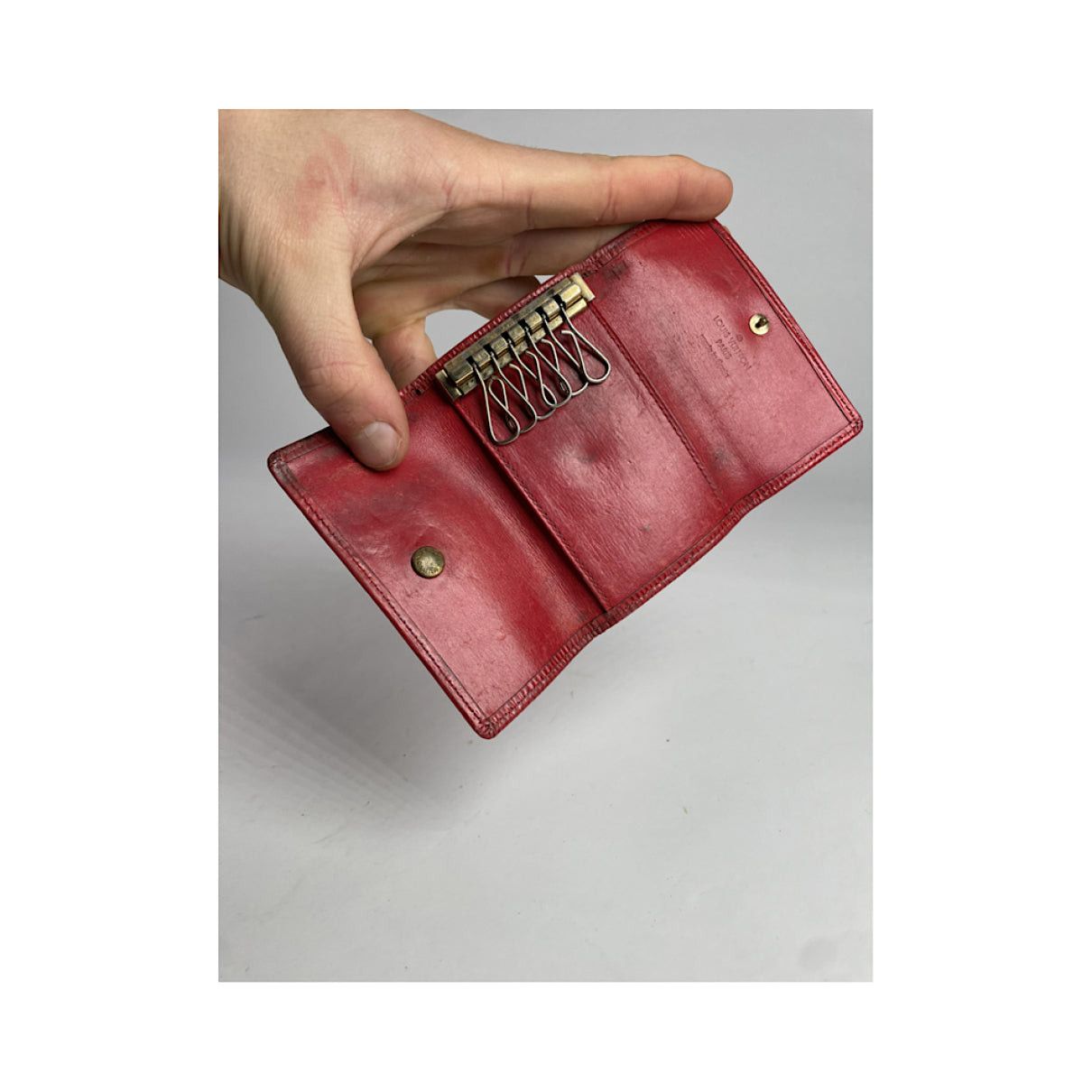 Louis Vuitton Lockme Red Leather Purse Size ONE SIZE - 5 Thumbnail