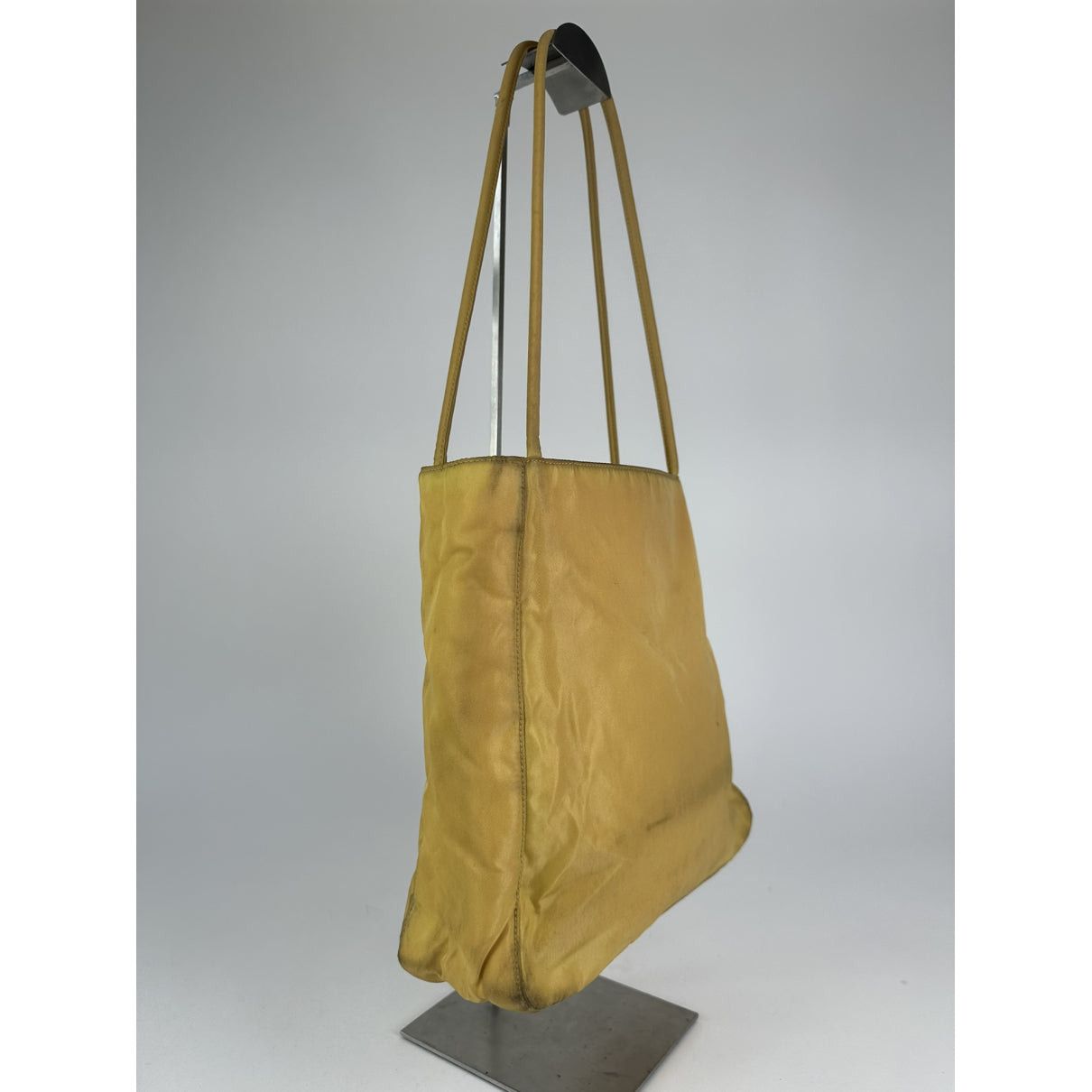 Prada Re-Edition 2000 Yellow Polyester Handbag Size ONE SIZE - 4 Thumbnail