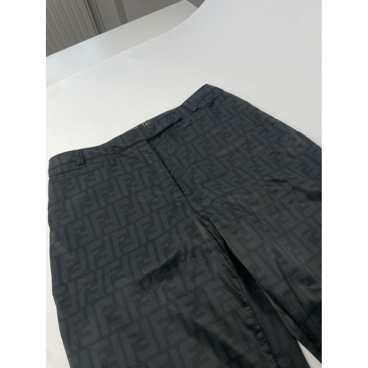 Fendi Black Polyester Trouser Size 30" / US 8 / IT 44 - 3 Thumbnail