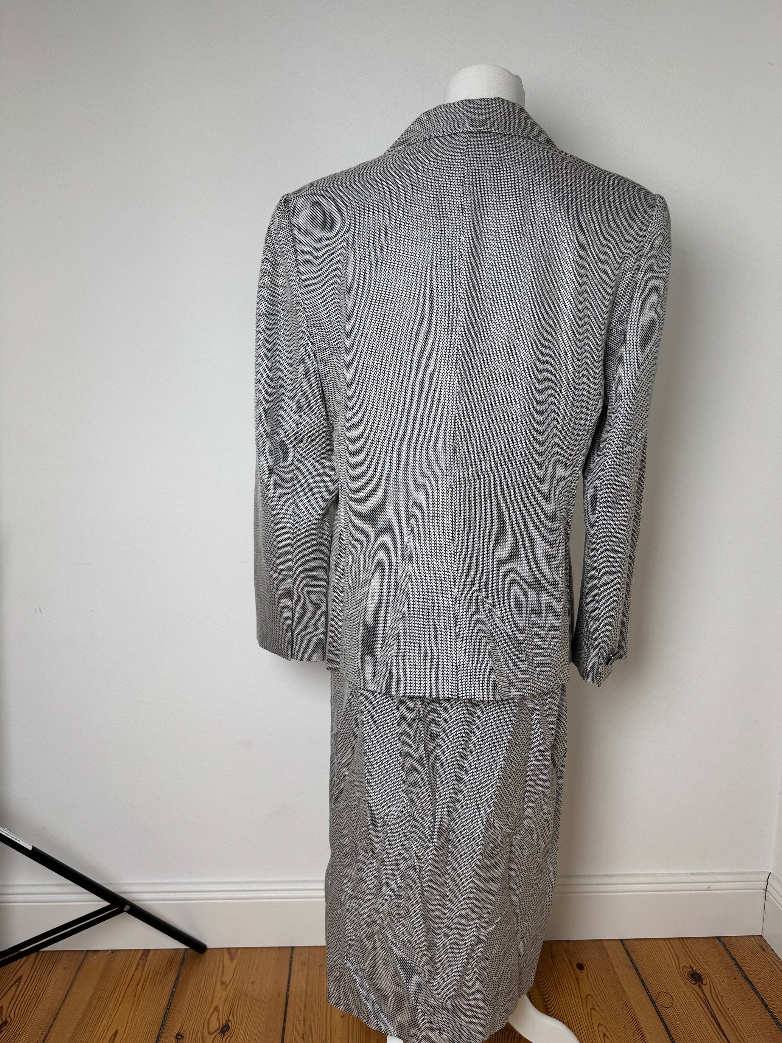 Givenchy Vintage Wool Twin Set Grey 42/XL Size M / US 6-8 / IT 42-44 - 3 Thumbnail