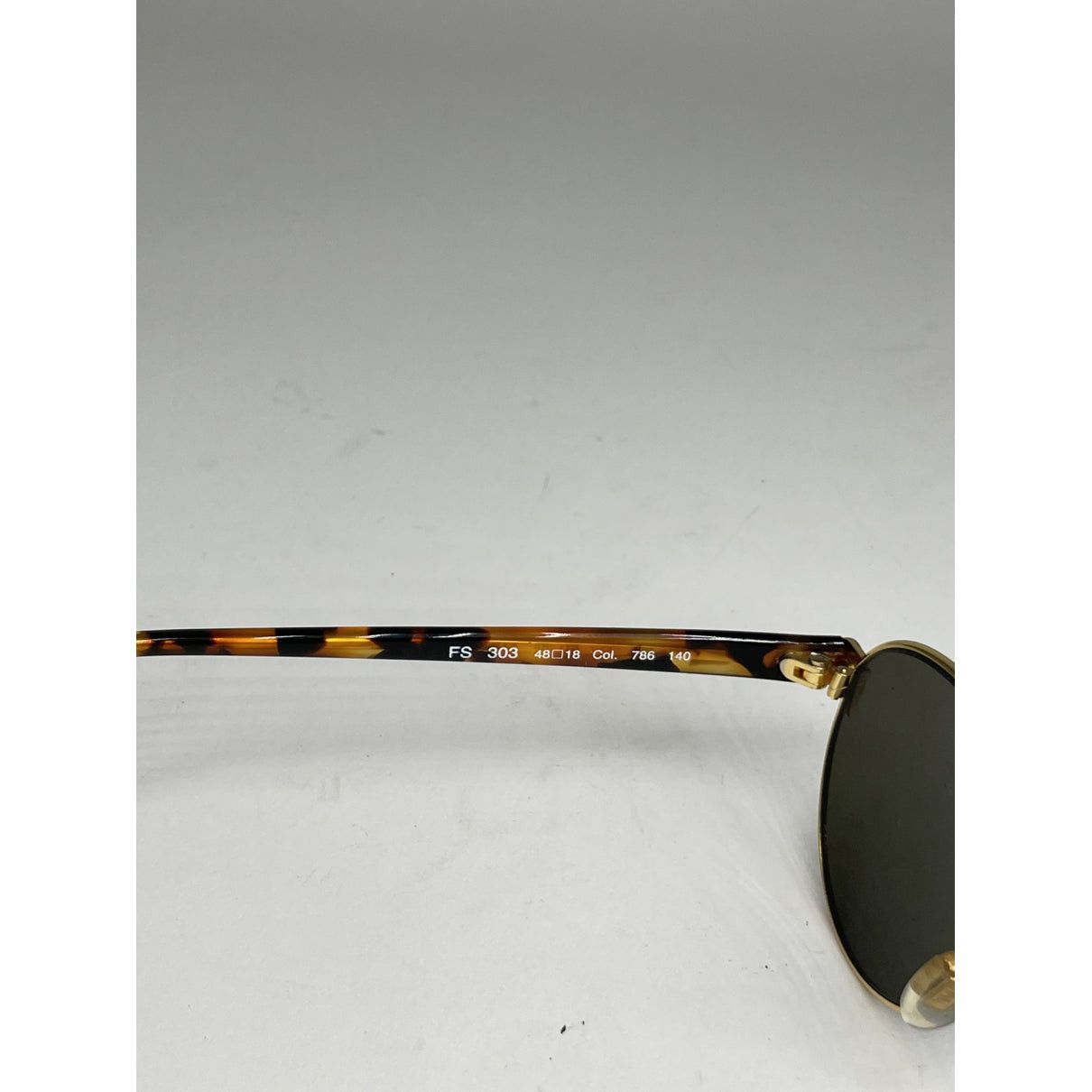 Fendi Brown Metal Sunglasses Size ONE SIZE - 4 Thumbnail