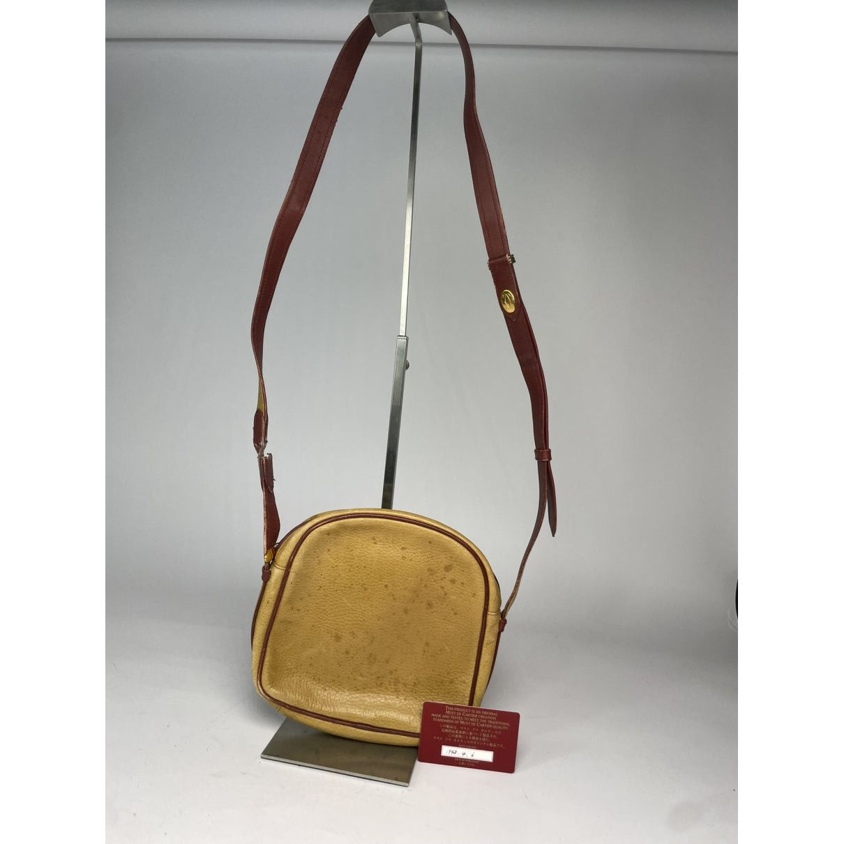 Cartier Yellow Leather Handbag Size ONE SIZE - 4 Thumbnail