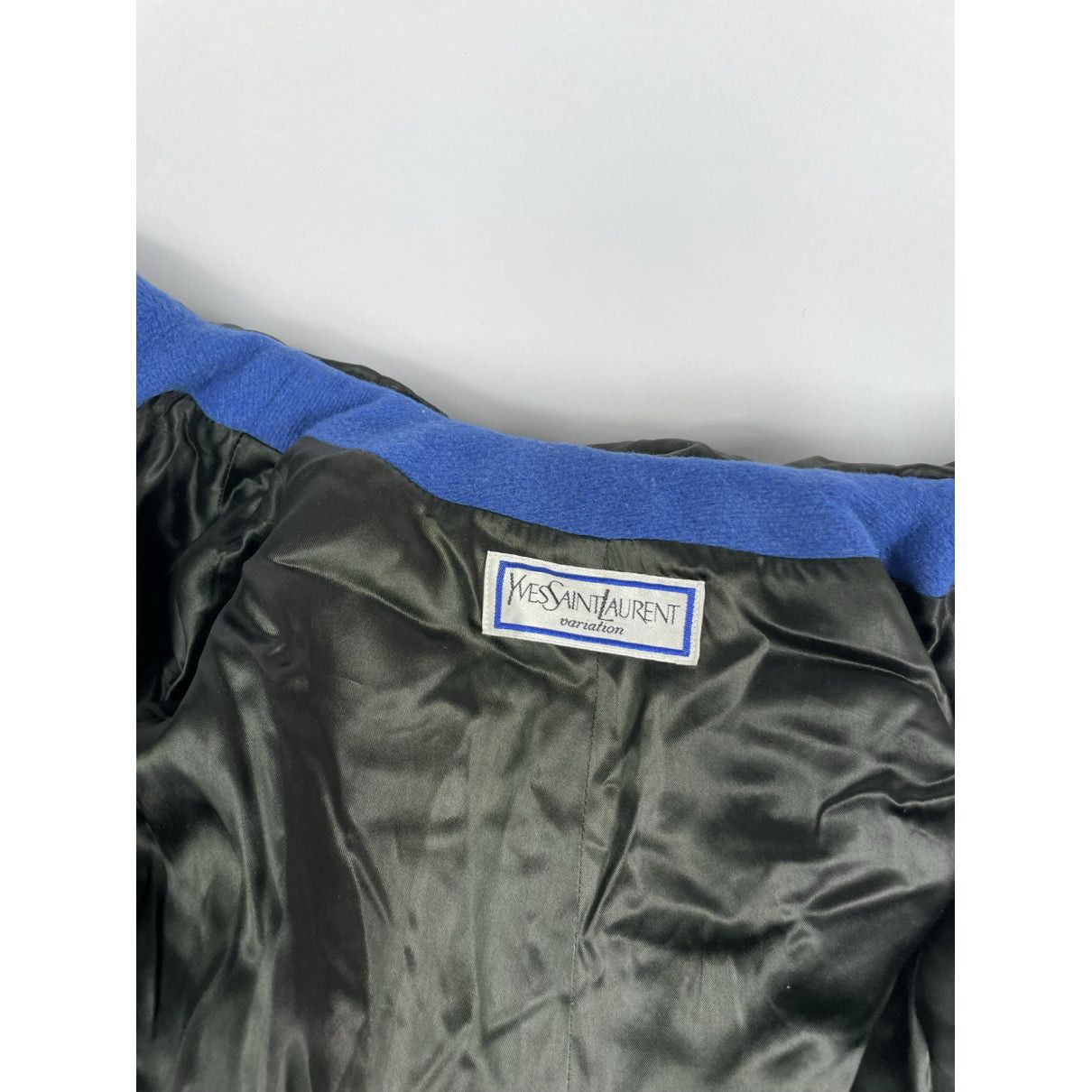 Yves Saint Laurent Blue Cotton Coat Size XL / US 12-14 / IT 48-50 - 5 Thumbnail