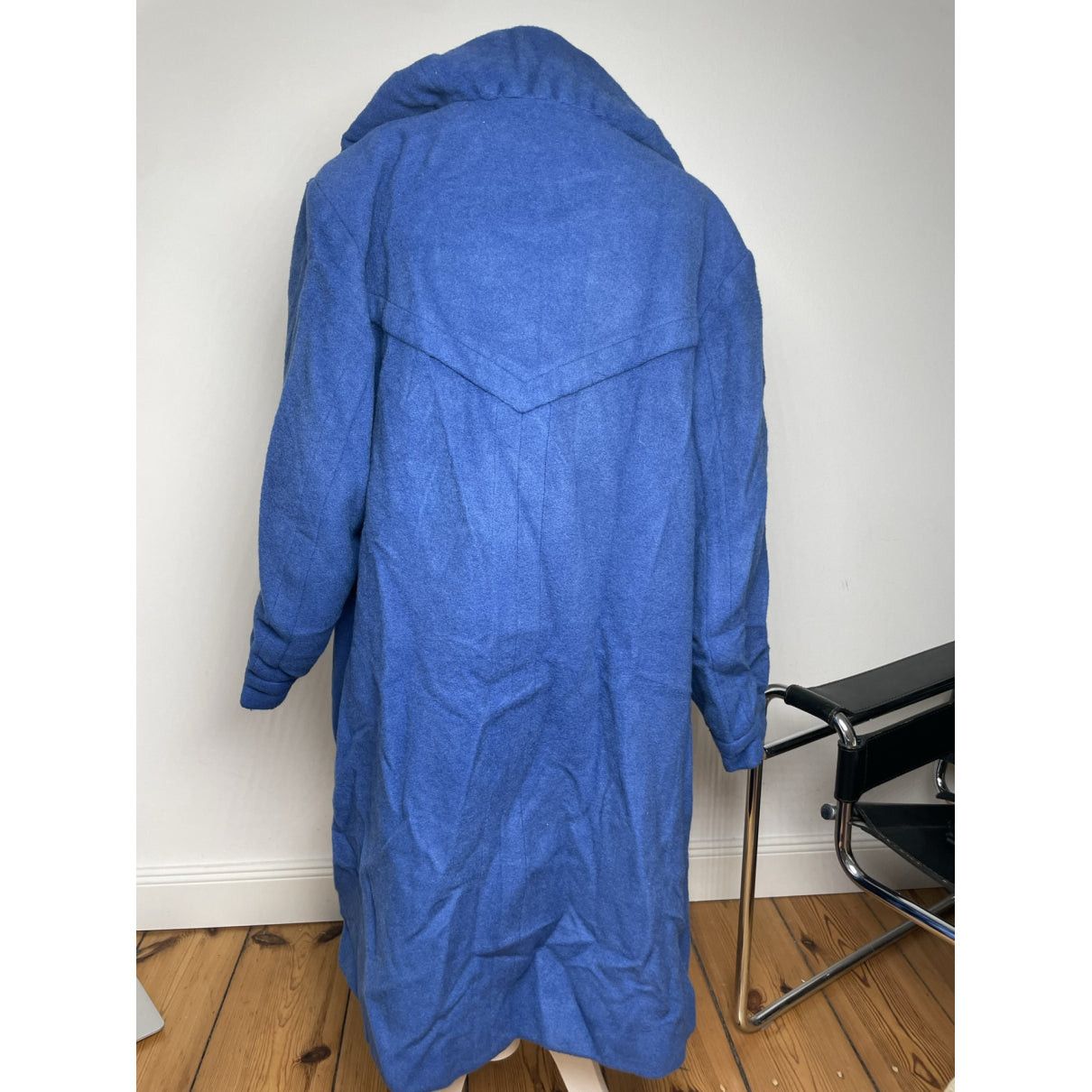 Yves Saint Laurent Blue Cotton Coat Size XL / US 12-14 / IT 48-50 - 2 Thumbnail