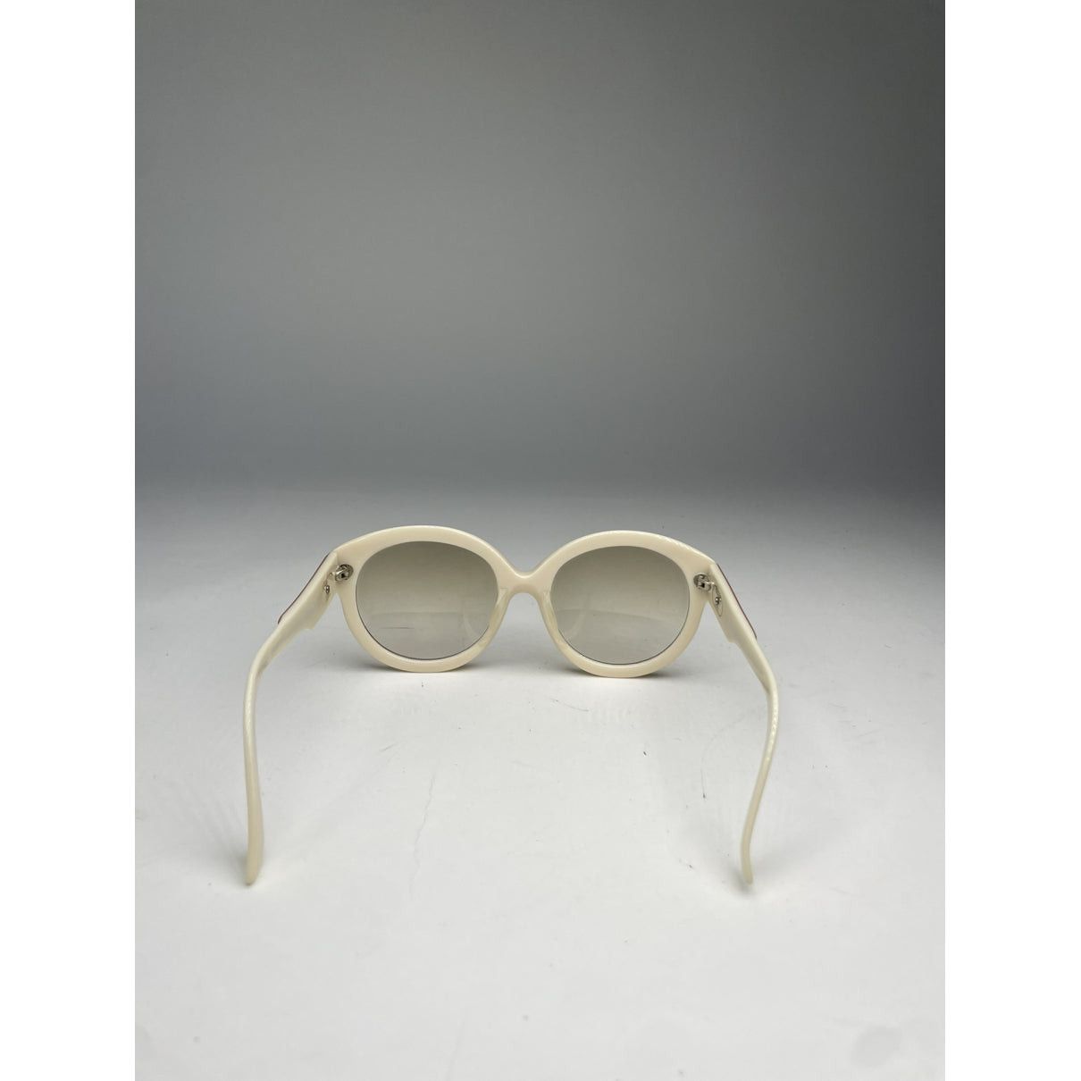 Celine White Plastic Sunglasses Size ONE SIZE - 2 Thumbnail