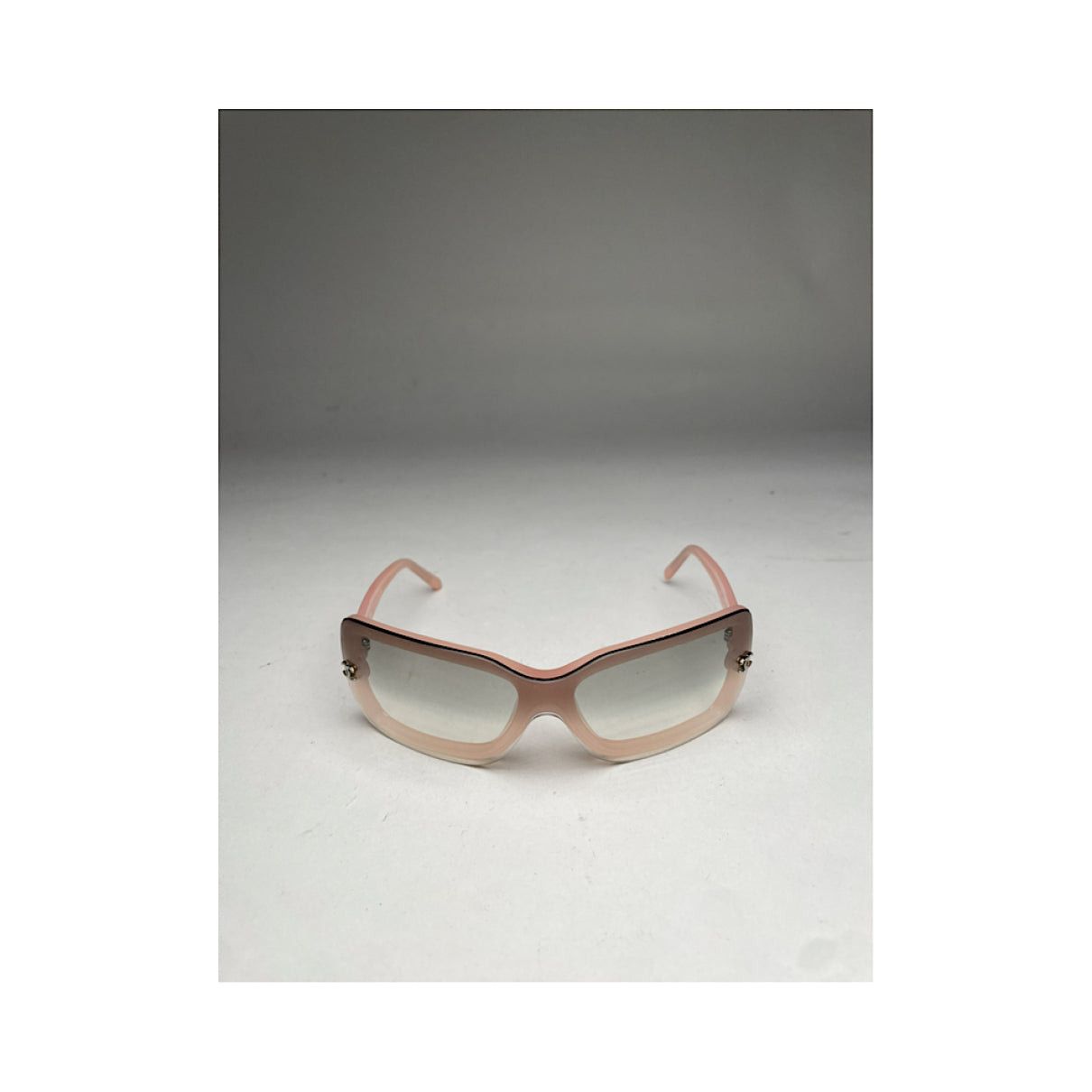 Chanel Pink Plastic Sunglasses Size ONE SIZE - 4 Thumbnail