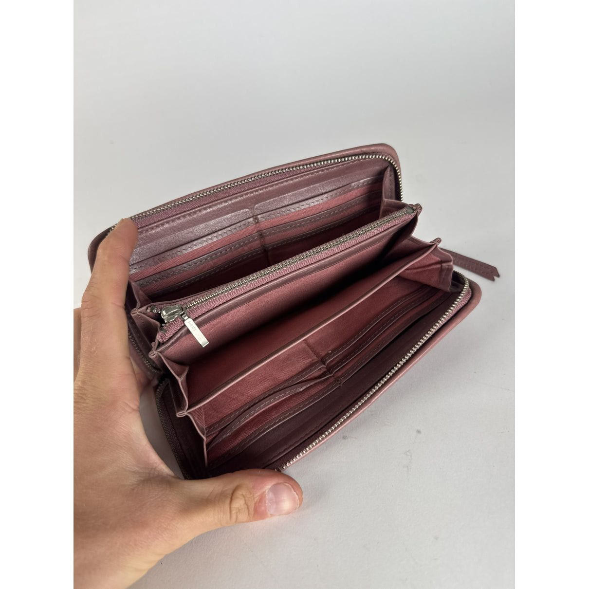 Vivienne Westwood Pink Leather Wallet Size ONE SIZE - 3 Thumbnail