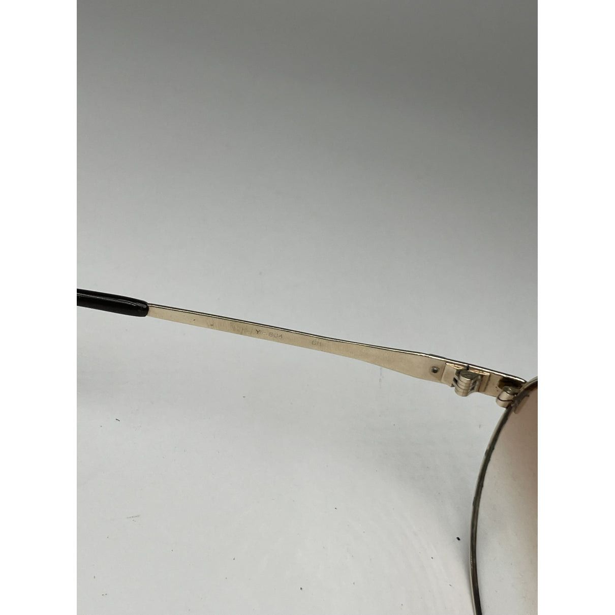 Yves Saint Laurent Pink Metal Sunglasses Size ONE SIZE - 4 Thumbnail