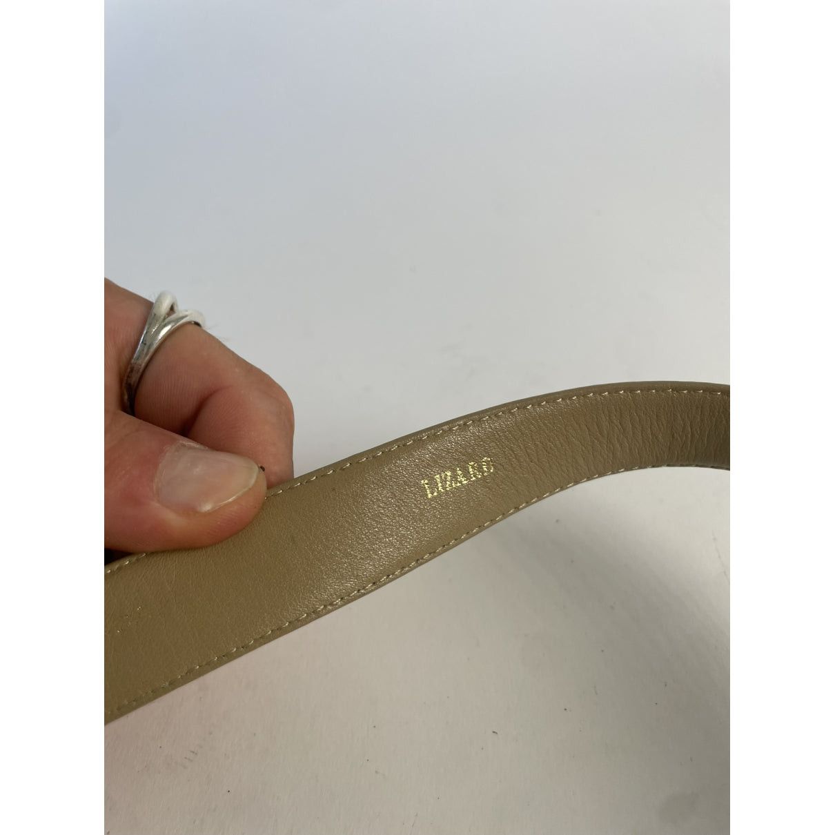 Balenciaga Brown Leather Belt Size ONE SIZE - 3 Thumbnail