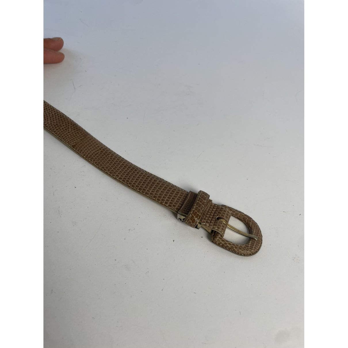 Balenciaga Brown Leather Belt Size ONE SIZE - 5 Thumbnail