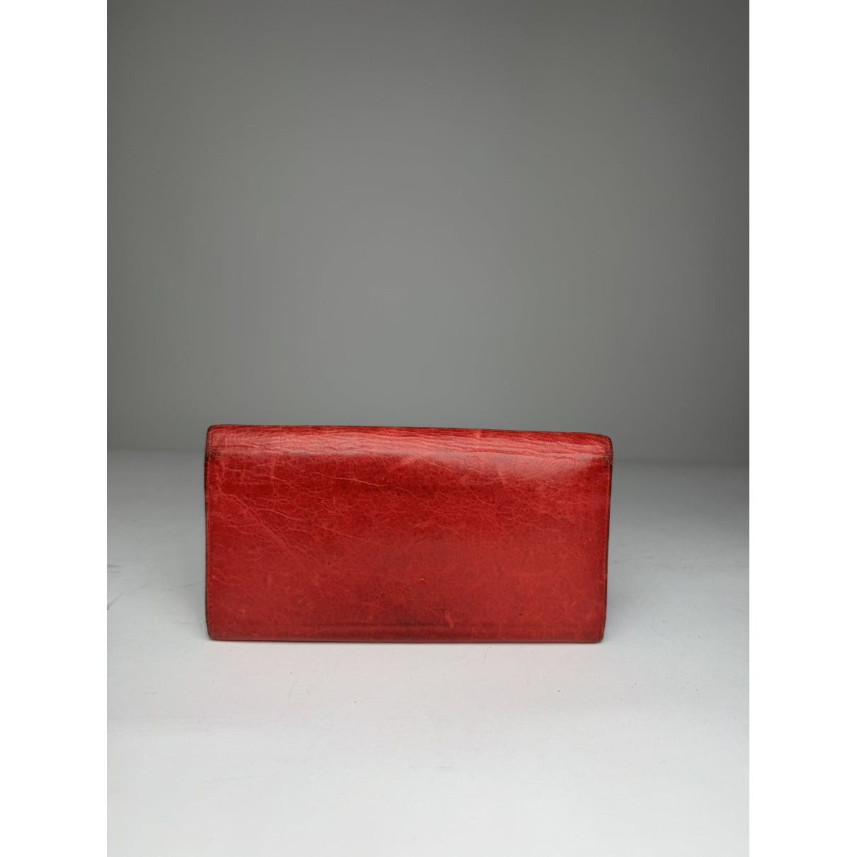 Balenciaga Red Leather Wallet Size ONE SIZE - 2 Thumbnail