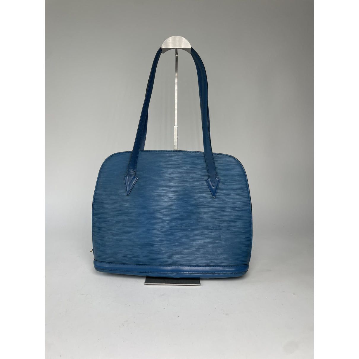 Louis Vuitton Lussac Blue Leather Handbag Size ONE SIZE - 5 Thumbnail
