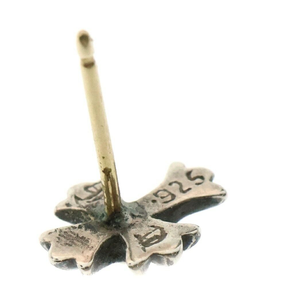 正規品 CHROME HEARTS No2 CH CROSS STUD Chrome Hearts No2 CH Cross Stud Earring