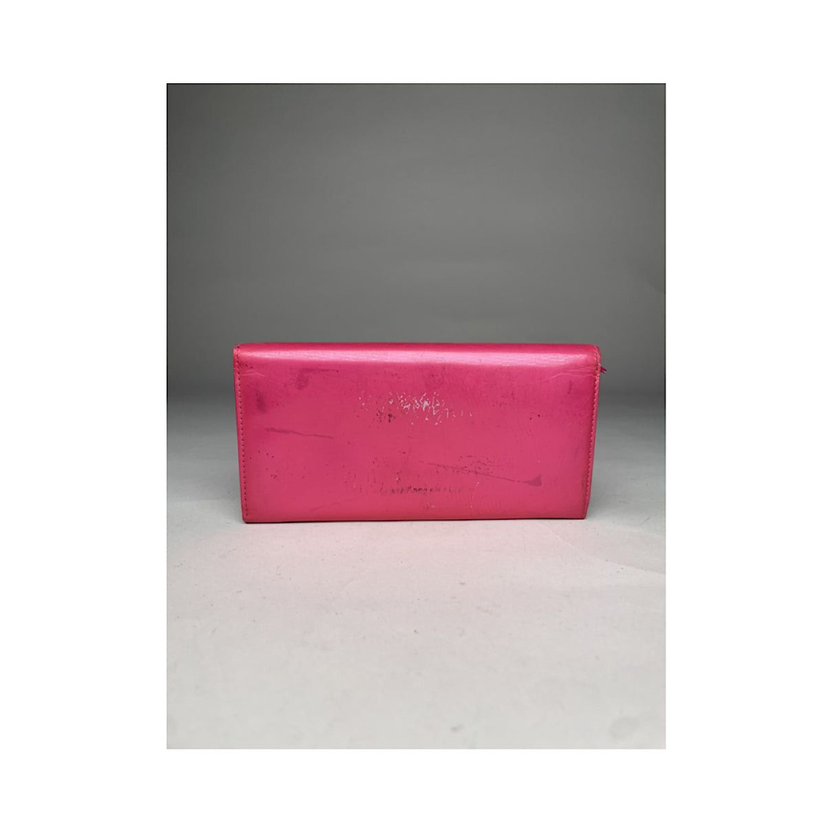 Dior Lady Pink Patent Leather Wallet Size ONE SIZE - 2 Thumbnail