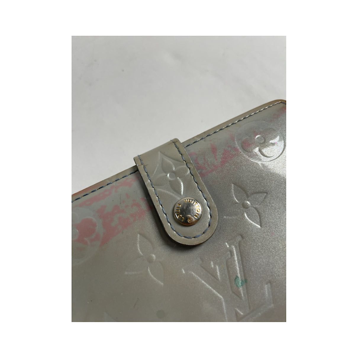 Louis Vuitton Juliette Silver Leather Wallet Size ONE SIZE - 3 Thumbnail