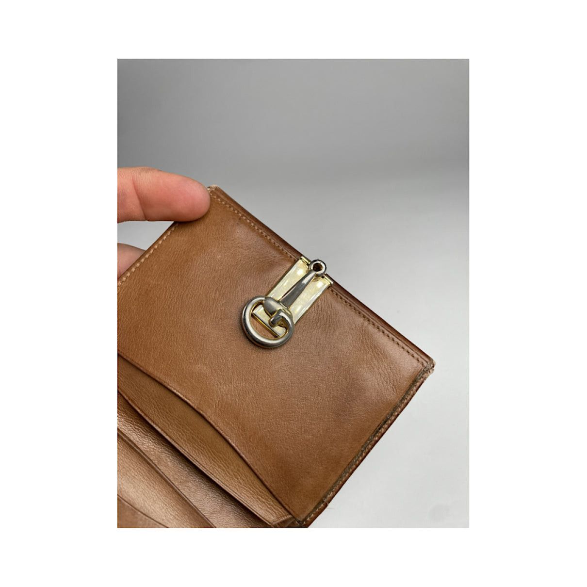 Gucci Horsebit 1955 Brown Leather Purse Size ONE SIZE - 4 Thumbnail