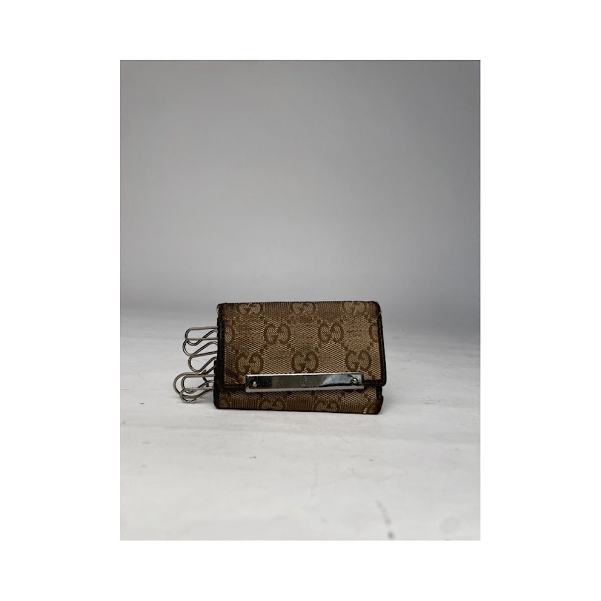 Gucci GG Blooms Beige Leather Purse Size ONE SIZE - 2 Thumbnail