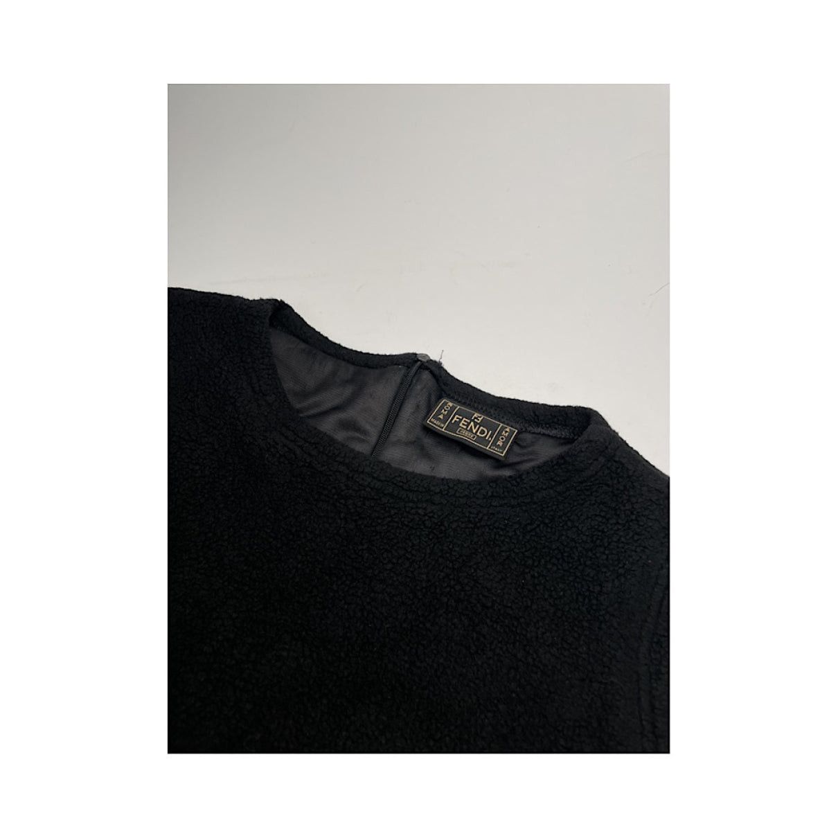 Fendi Black Wool Jacket Size S / US 4 / IT 40 - 3 Thumbnail