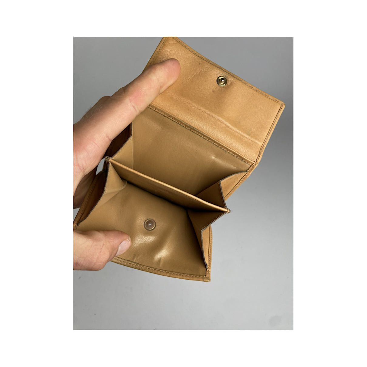 Celine Triomphe Brown Leather Wallet Size ONE SIZE - 5 Thumbnail