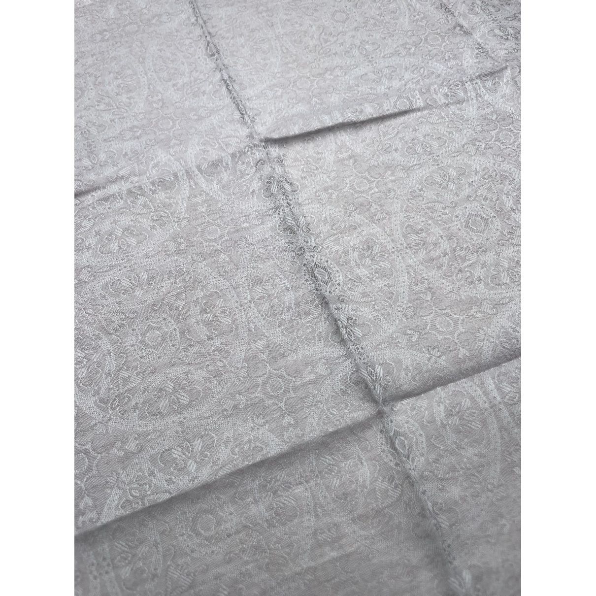 Dior Grey Silk Scarf Size ONE SIZE - 3 Thumbnail