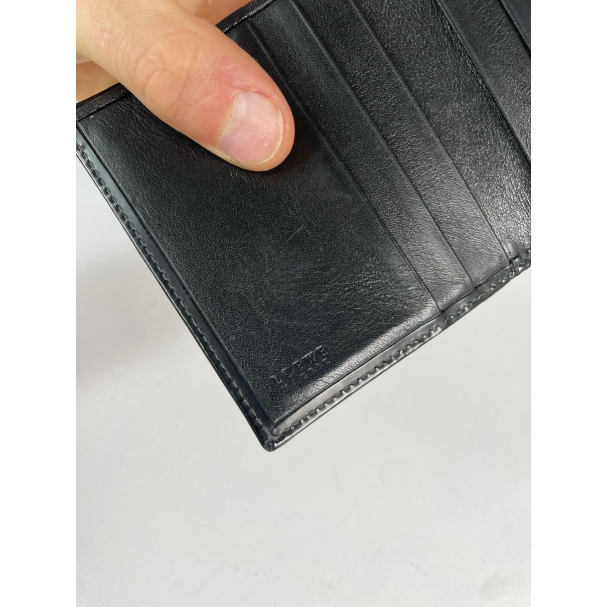 Loewe Black Patent Leather Wallet Size ONE SIZE - 5 Thumbnail