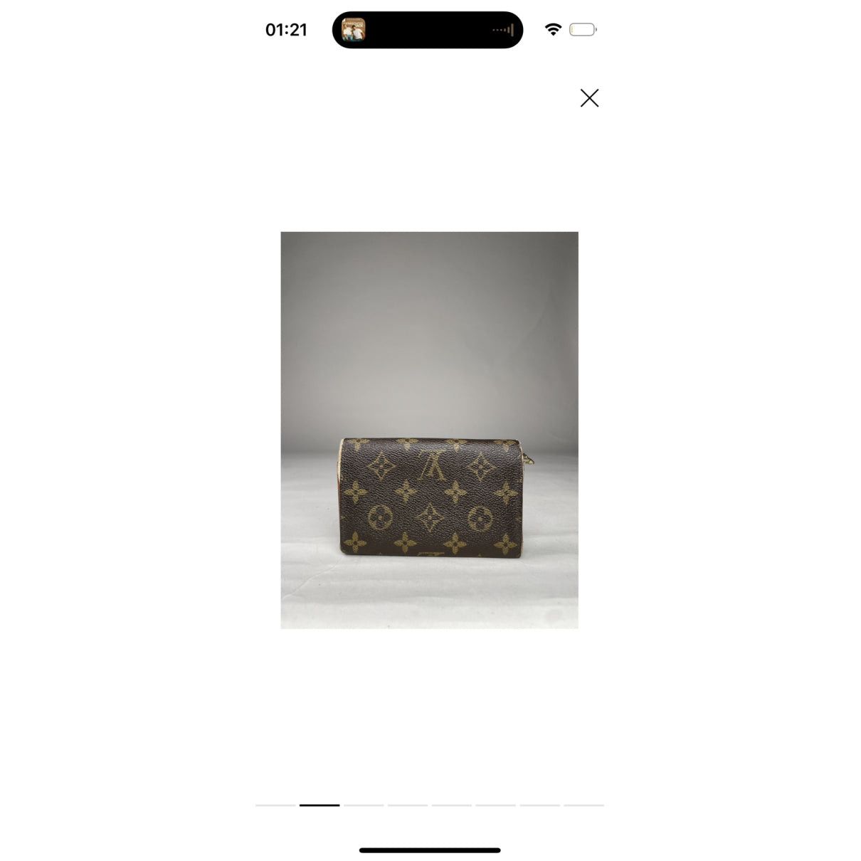 Louis Vuitton Flore Brown Leather Wallet Size ONE SIZE - 2 Thumbnail