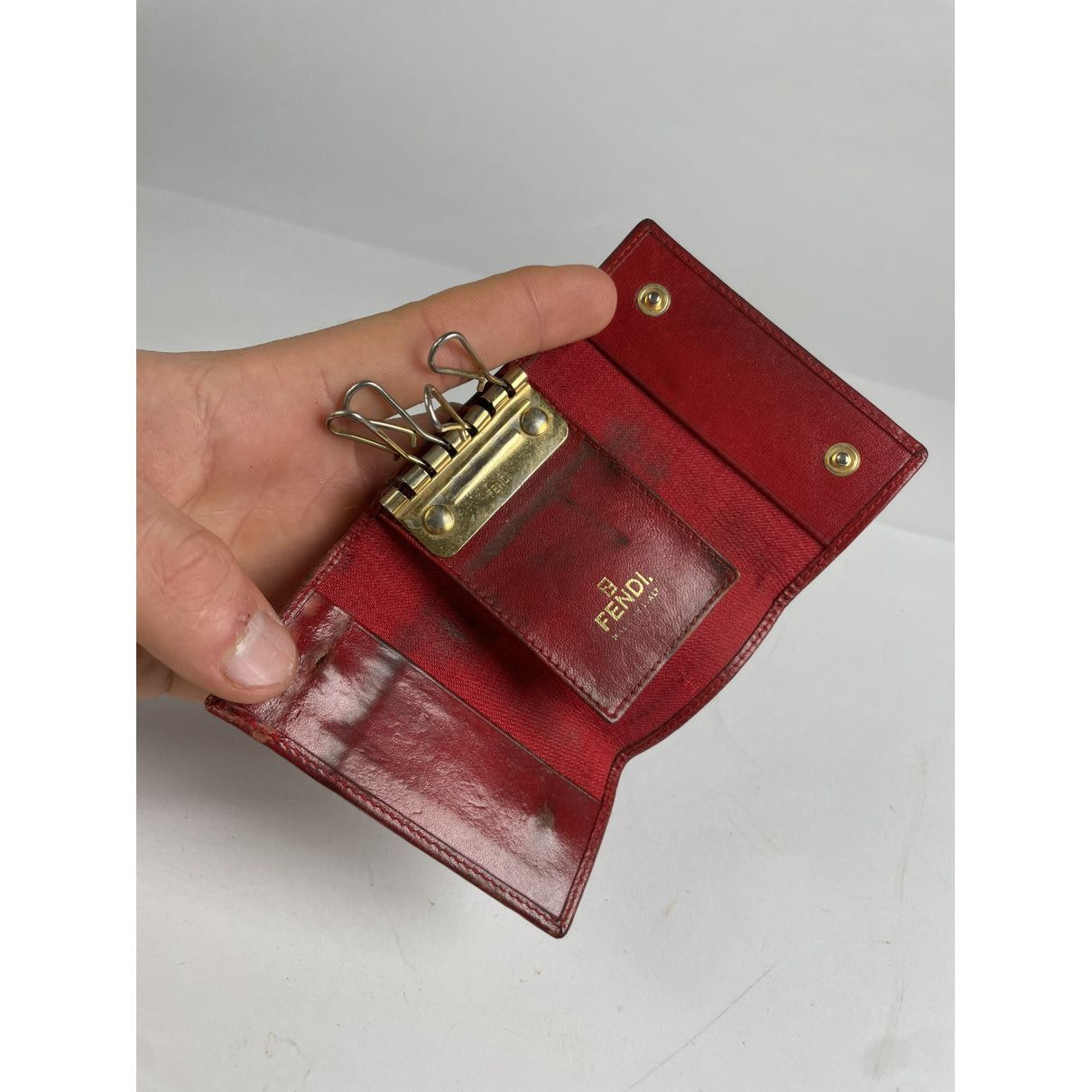 Fendi Baguette Brown Leather Purse Size ONE SIZE - 4 Thumbnail