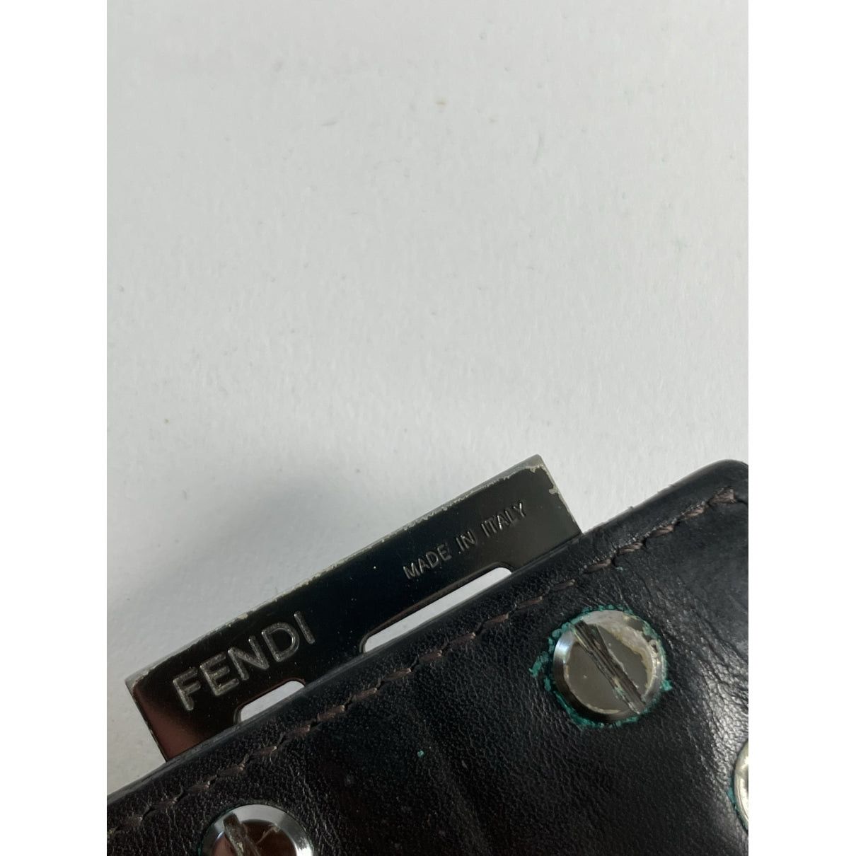 Fendi Baguette Brown Leather Wallet Size ONE SIZE - 3 Thumbnail