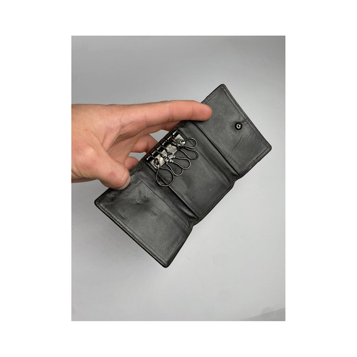 Burberry Black Leather Purse Size ONE SIZE - 3 Thumbnail