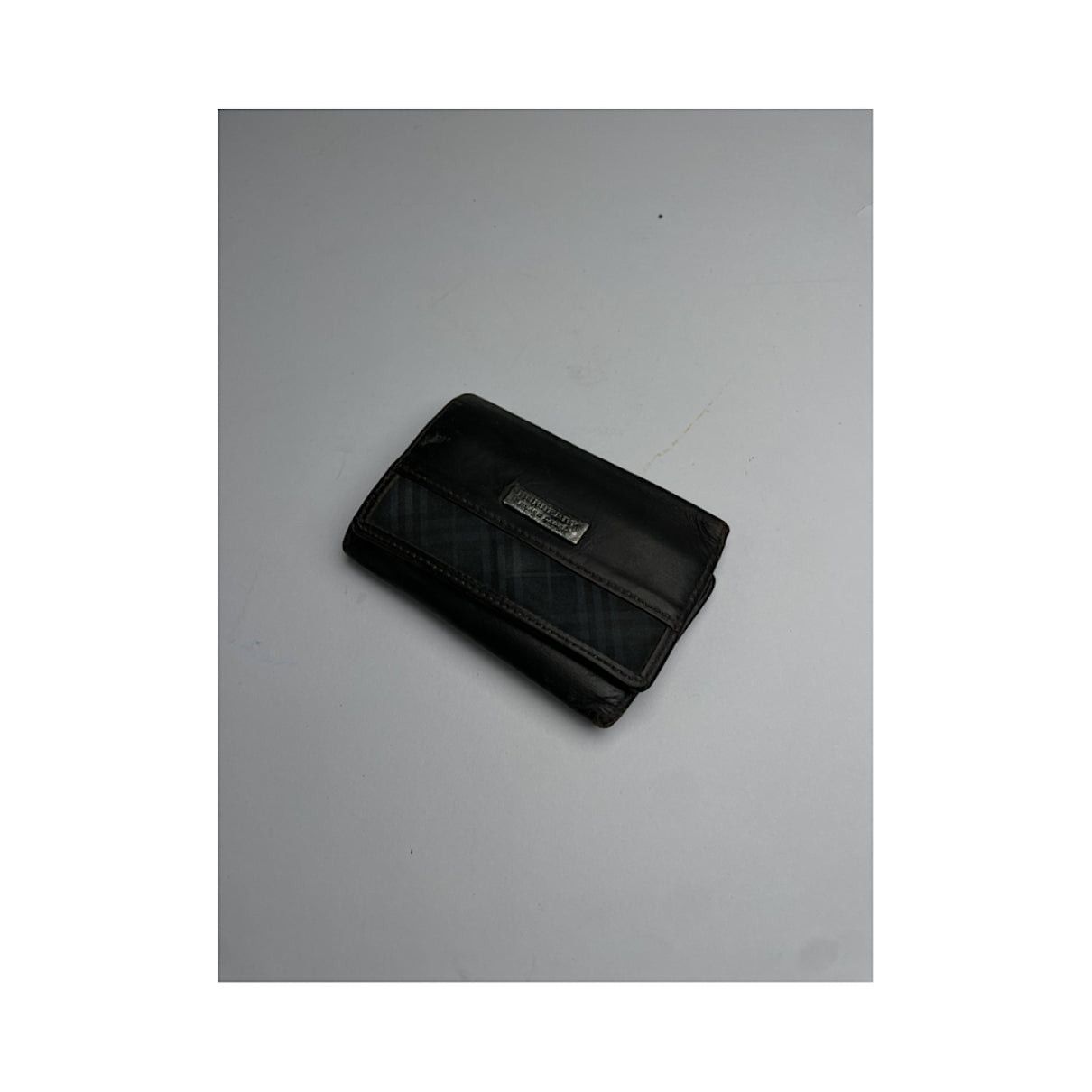 Burberry Black Leather Purse Size ONE SIZE - 4 Thumbnail