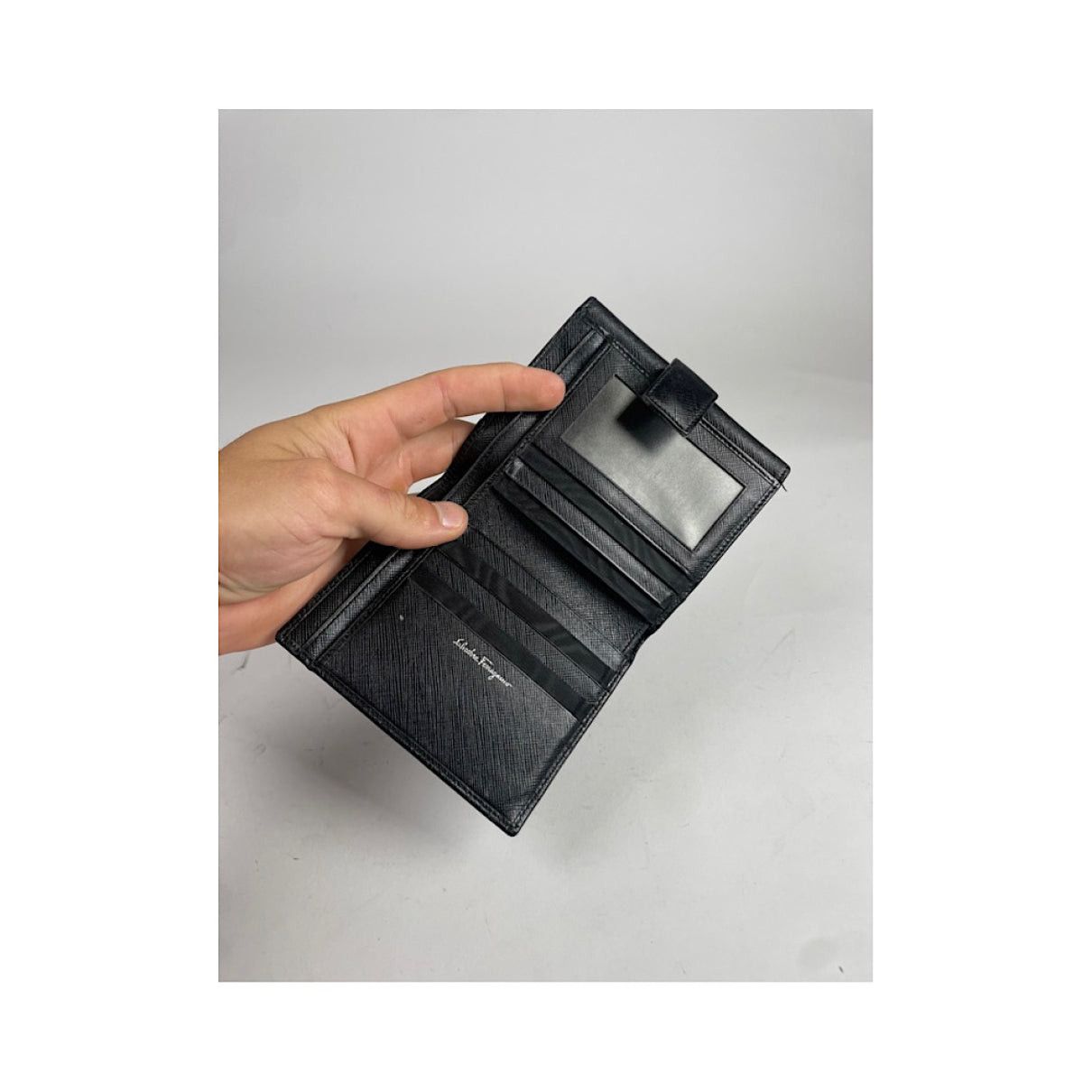 Salvatore Ferragamo Black Leather Small Bag Size ONE SIZE - 4 Thumbnail