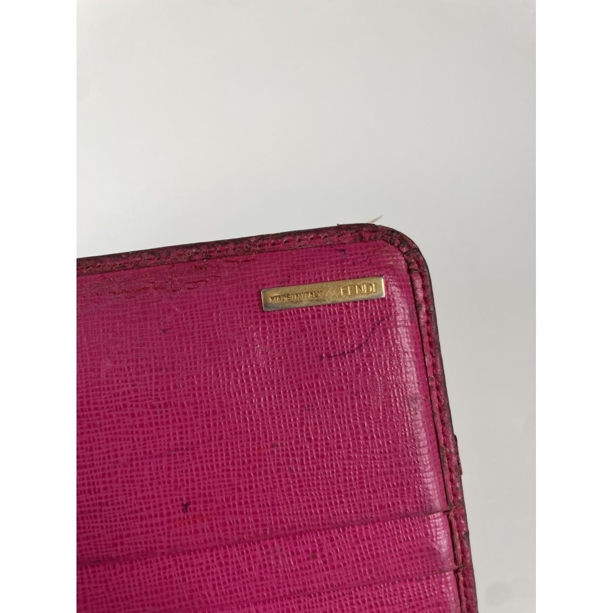 Fendi Baguette Brown Leather Wallet Size ONE SIZE - 4 Thumbnail