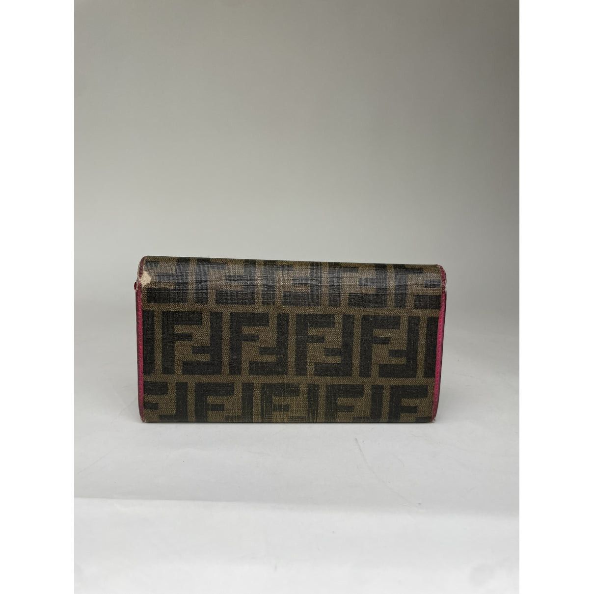 Fendi Baguette Brown Leather Wallet Size ONE SIZE - 2 Thumbnail