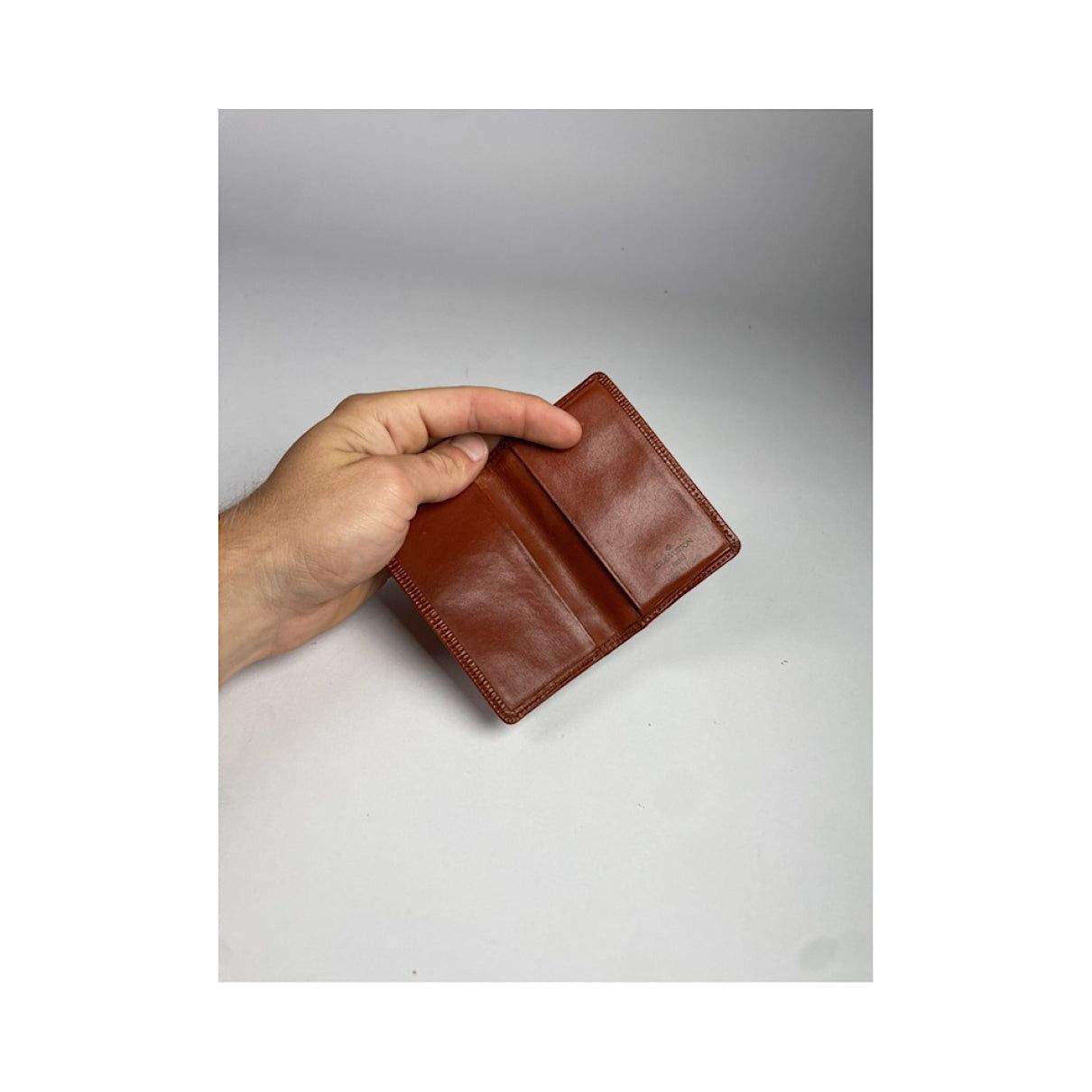 Louis Vuitton Brown Leather Purse Size ONE SIZE - 4 Thumbnail