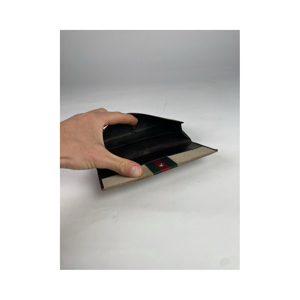 Gucci Marmont Beige Cotton Wallet Size ONE SIZE - 5 Thumbnail