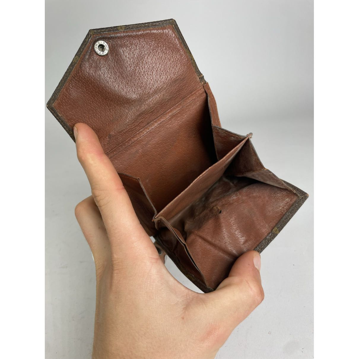 Louis Vuitton Flore Brown Leather Wallet Size ONE SIZE - 3 Thumbnail