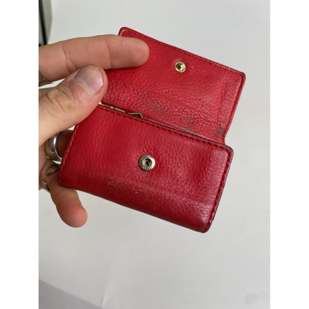 Marc Jacobs Snapshot Red Leather Purse Size ONE SIZE - 4 Thumbnail