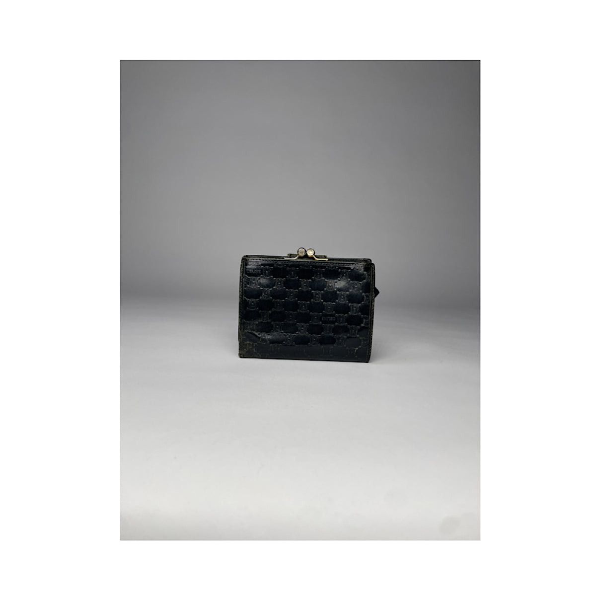 Celine Triomphe Black Leather Wallet Size ONE SIZE - 2 Thumbnail