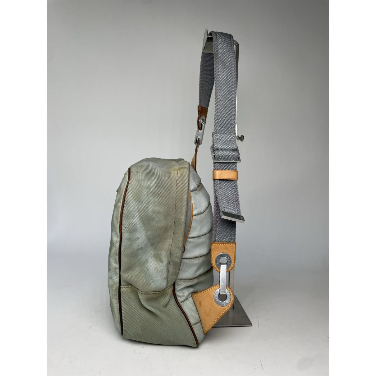 Louis Vuitton Bum Bag / Sac Ceinture Grey Polyester Handbag Size ONE SIZE - 4 Thumbnail
