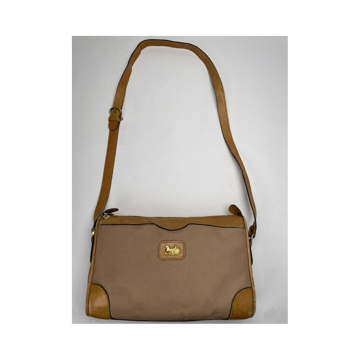 Celine Tabou Beige Leather Handbag Size ONE SIZE - 2 Thumbnail