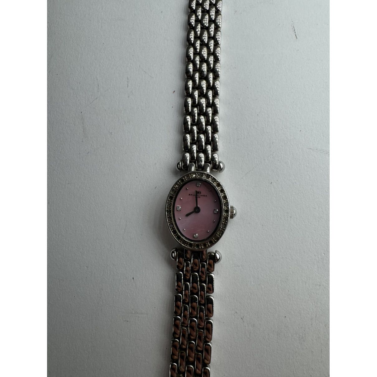 Balenciaga Silver Steel Watche Size ONE SIZE - 2 Thumbnail