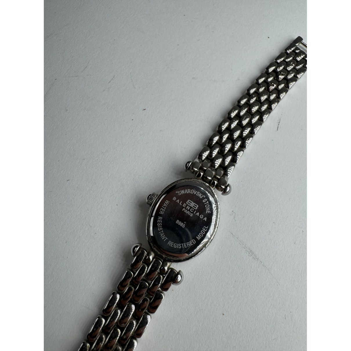 Balenciaga Silver Steel Watche Size ONE SIZE - 5 Thumbnail