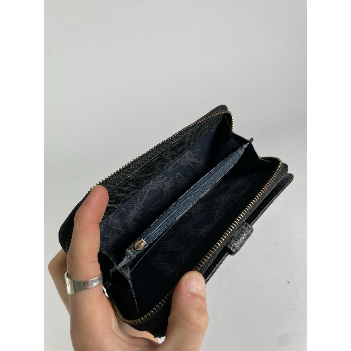 Vivienne Westwood Black Leather Wallet Size ONE SIZE - 3 Thumbnail