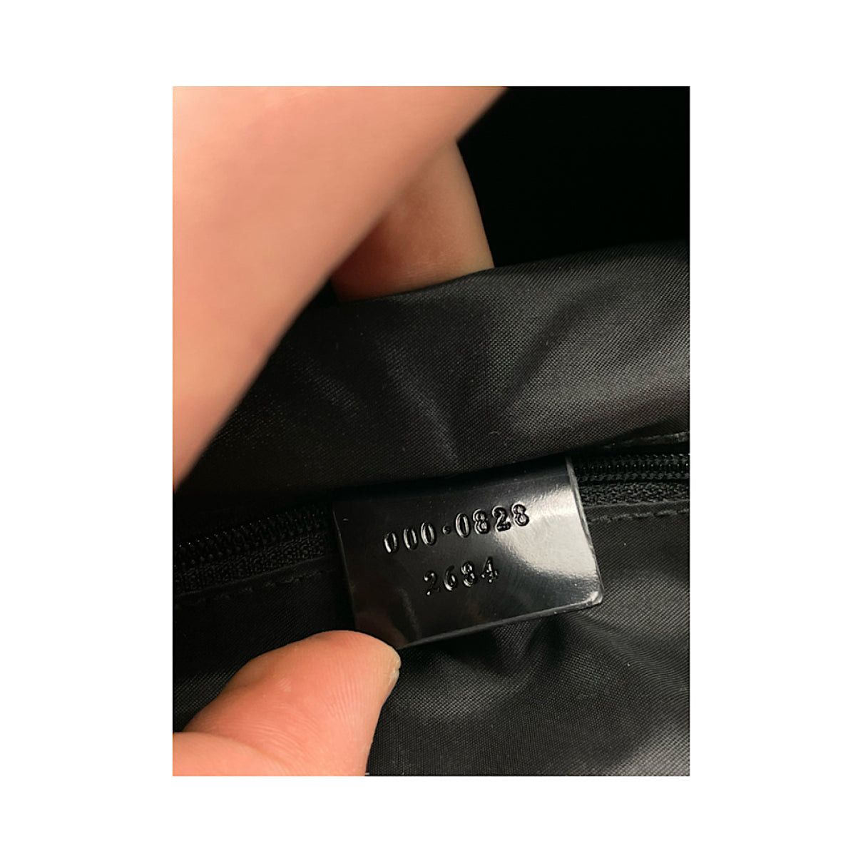 Gucci Bamboo Bullet Black Polyester Handbag Size ONE SIZE - 2 Thumbnail
