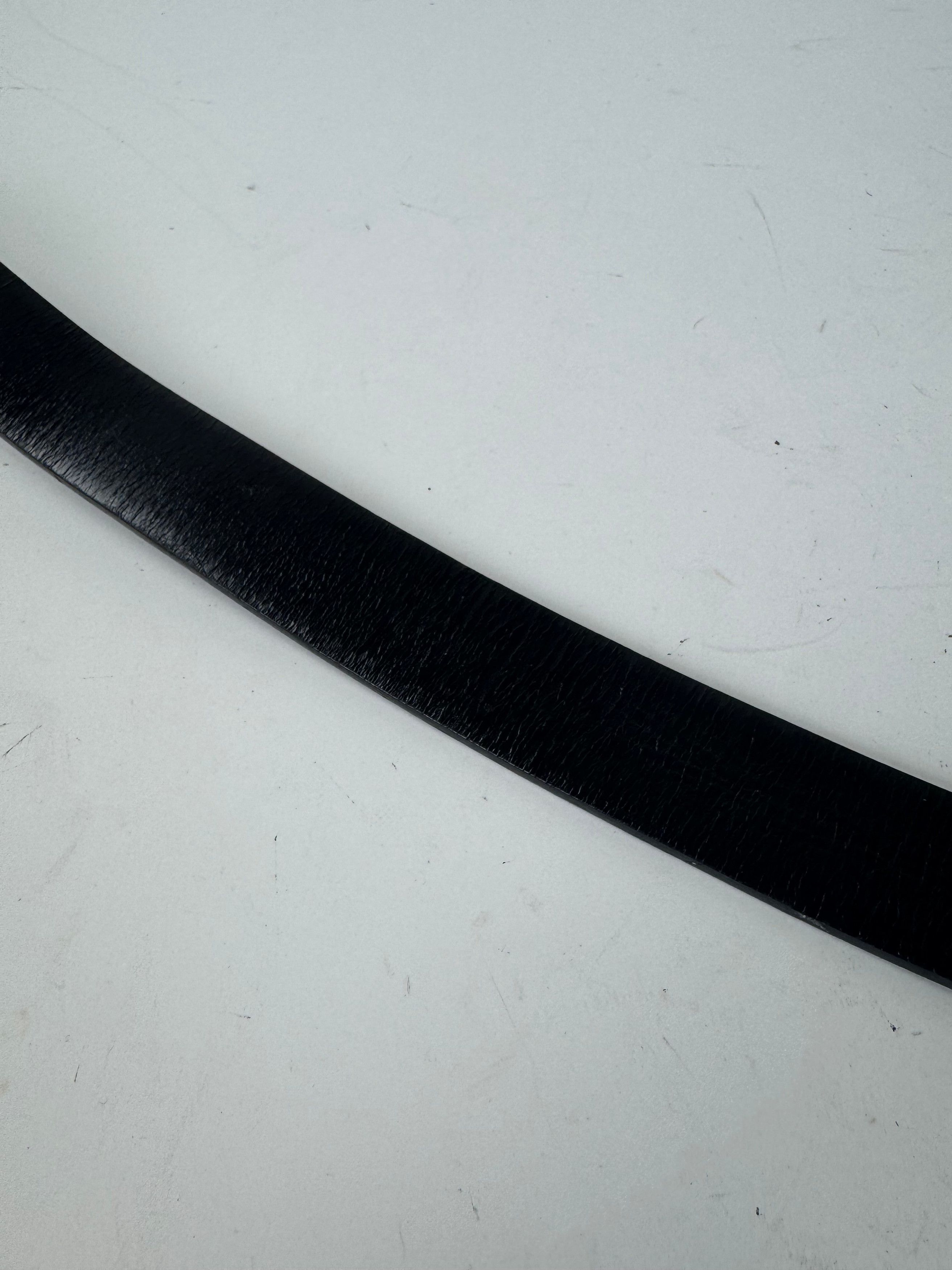 Prada Vintage Leather Belt Black Size ONE SIZE - 6 Thumbnail