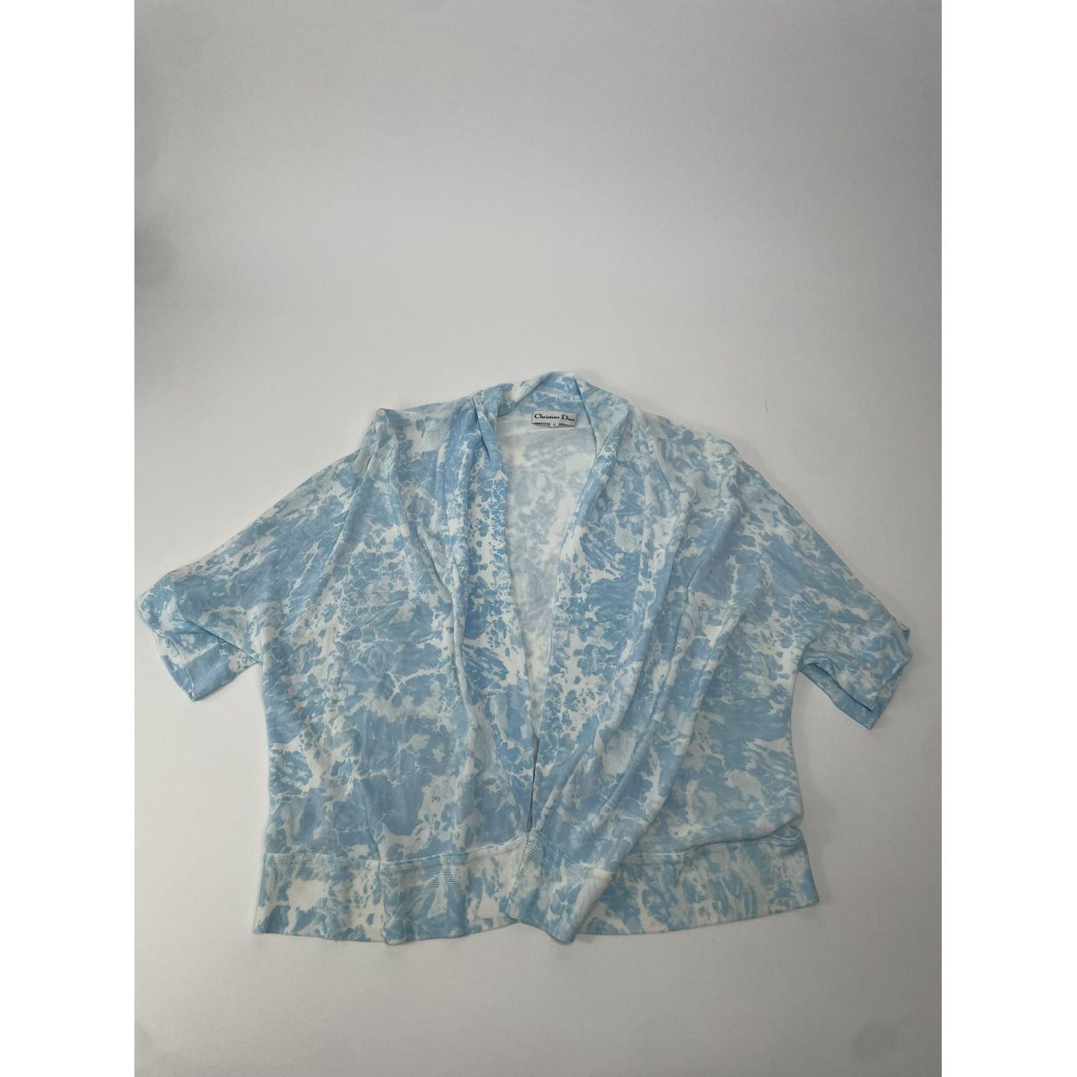Dior Turquoise Viscose Jacket Size M / US 6-8 / IT 42-44 - 4 Thumbnail