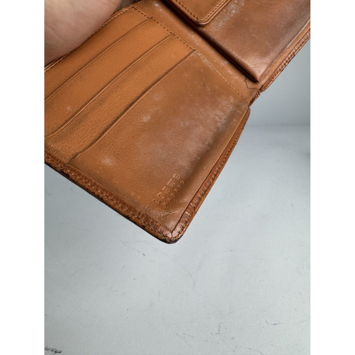 Loewe Brown Leather Wallet Size ONE SIZE - 5 Thumbnail
