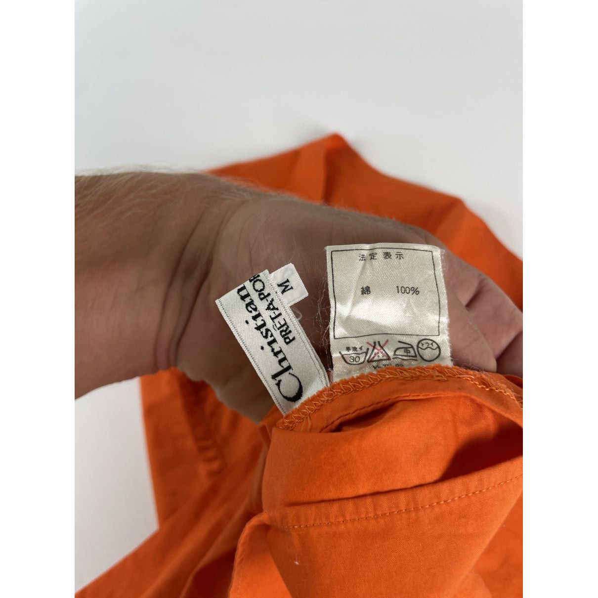 Dior J'adore Orange Cotton Top Size M / US 6-8 / IT 42-44 - 5 Thumbnail