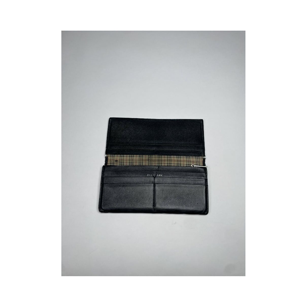 Burberry Black Leather Wallet Size ONE SIZE - 5 Thumbnail