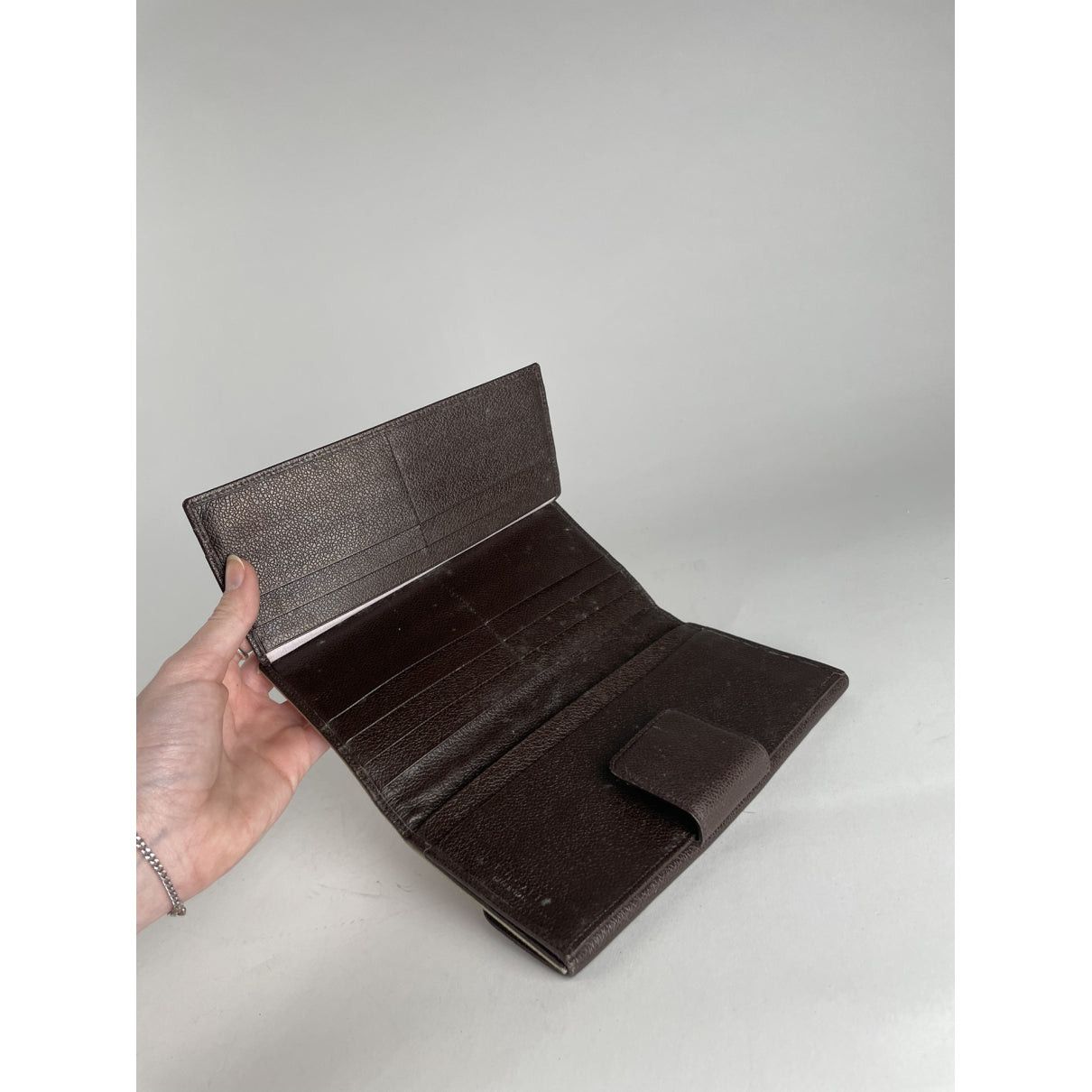 Bvlgari Serpenti Brown Leather Wallet Size ONE SIZE - 4 Thumbnail